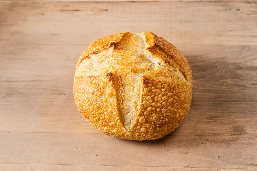 Long fermented sourdough bread