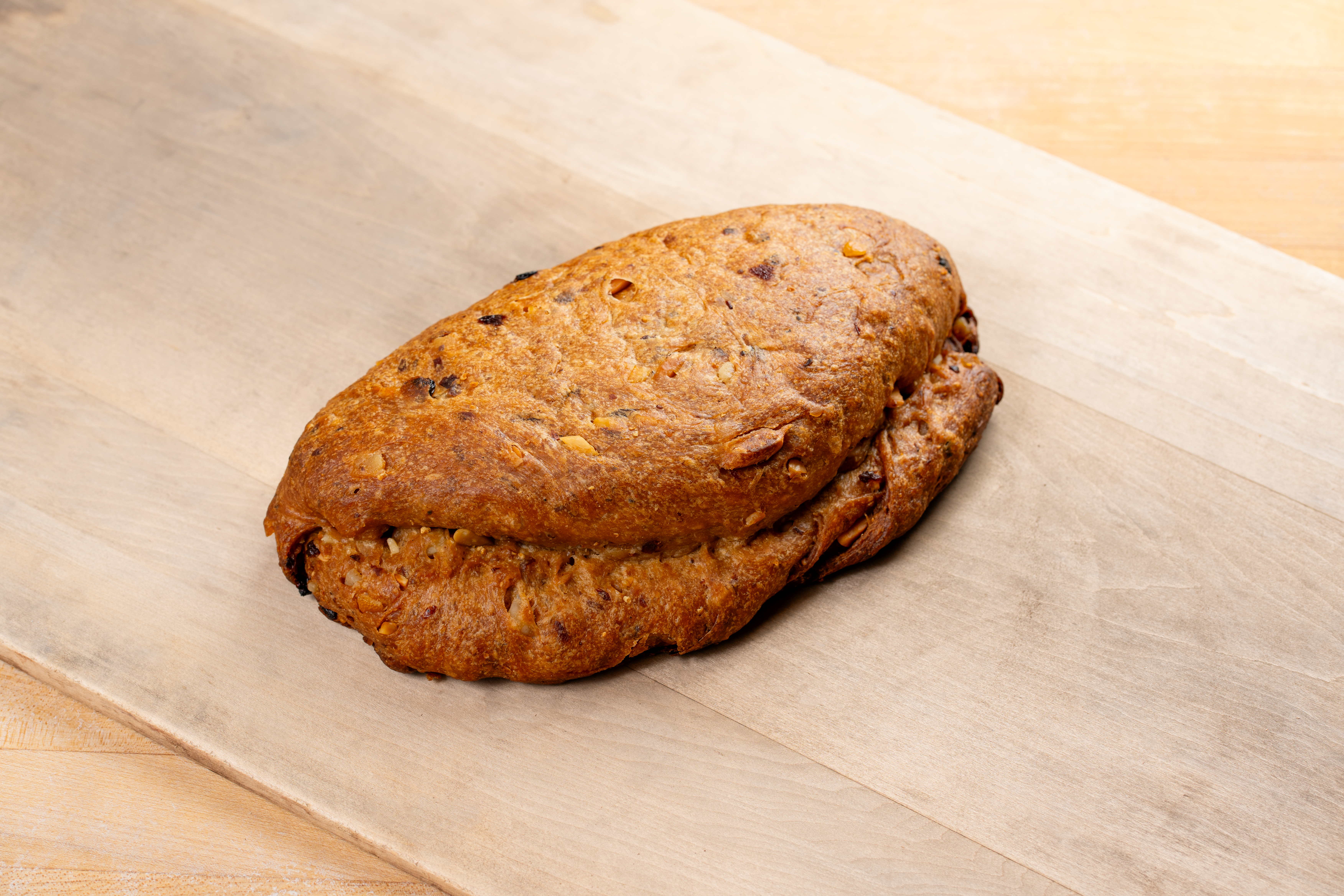 Traditional German Christmas stollen at BreadHaus in DFW